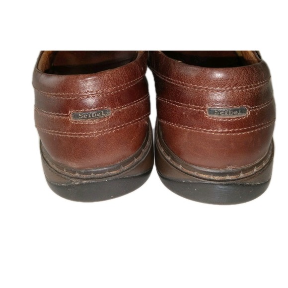 Josef Seibel Brown Woven Leather Fisherman Sandals Mens sz 9.5-10  / 43 EU Shoes main image 4